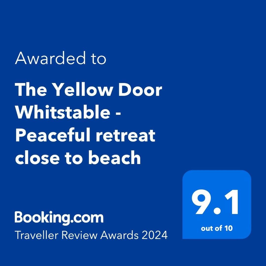 The Yellow Door Whitstable - Peaceful Retreat Close To Beach Exterior foto